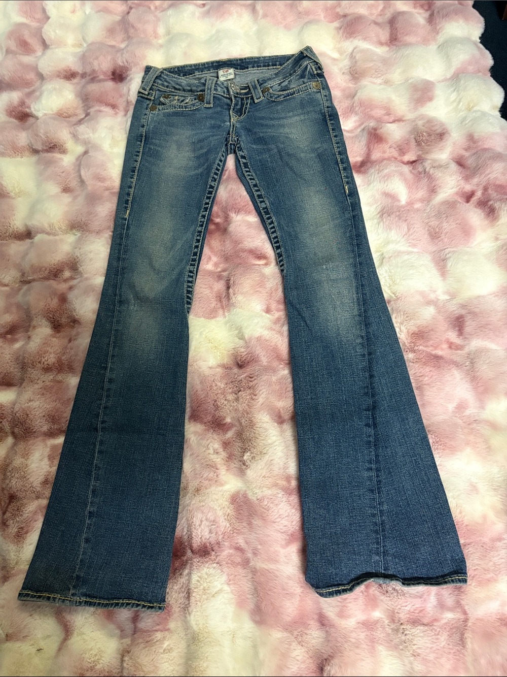 Women’s True Religion Bootcut Jeans with Embroidered Back Pockets size 26 - Picture 6 of 6